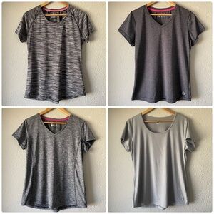 Set of 4 RBX Performance Active Shirts Women’s L Casual Workout Outdoors